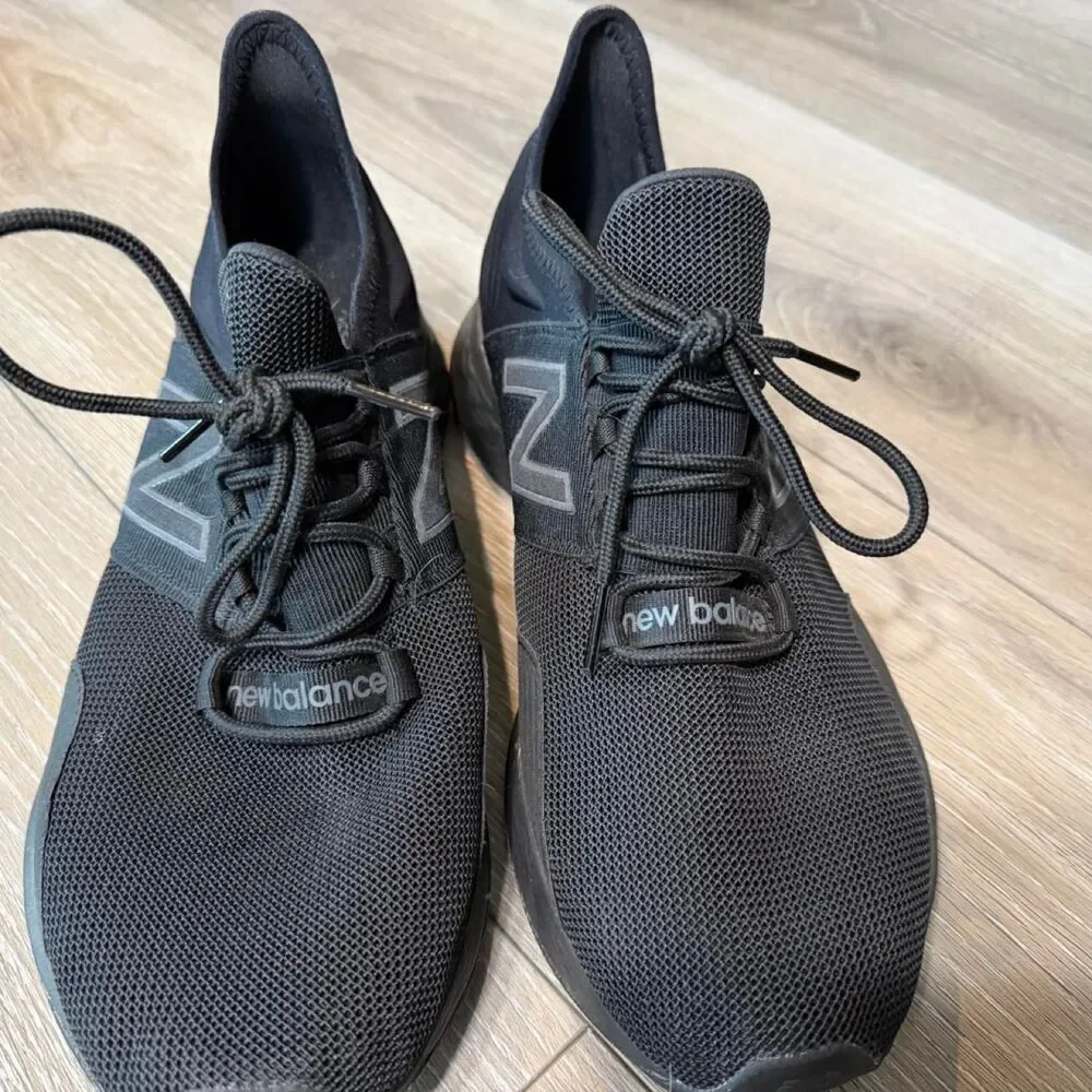 New-balance Men's Black and Grey Trainers